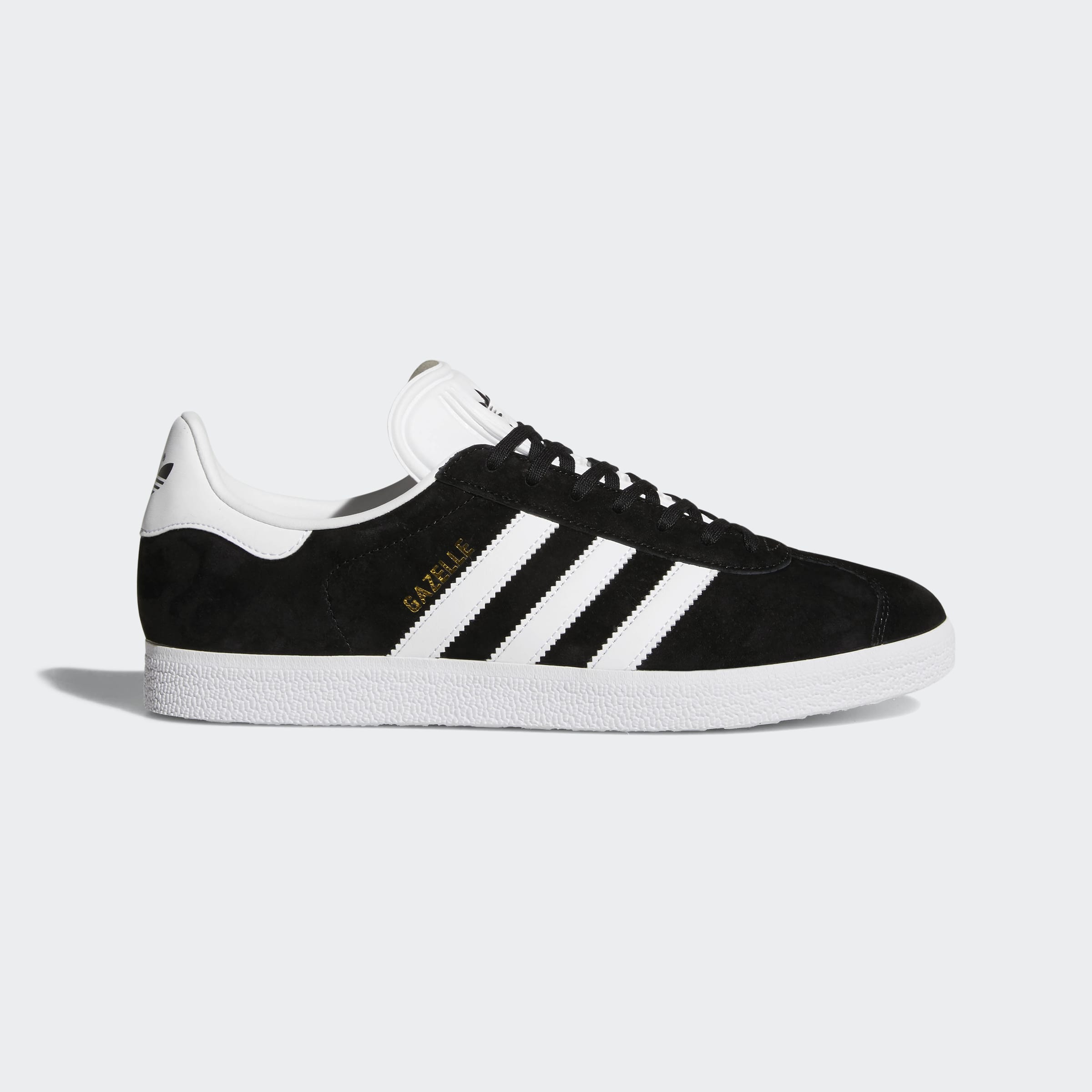 Adidas Gazelle - Black / White / Gold - Walk by Streetart
