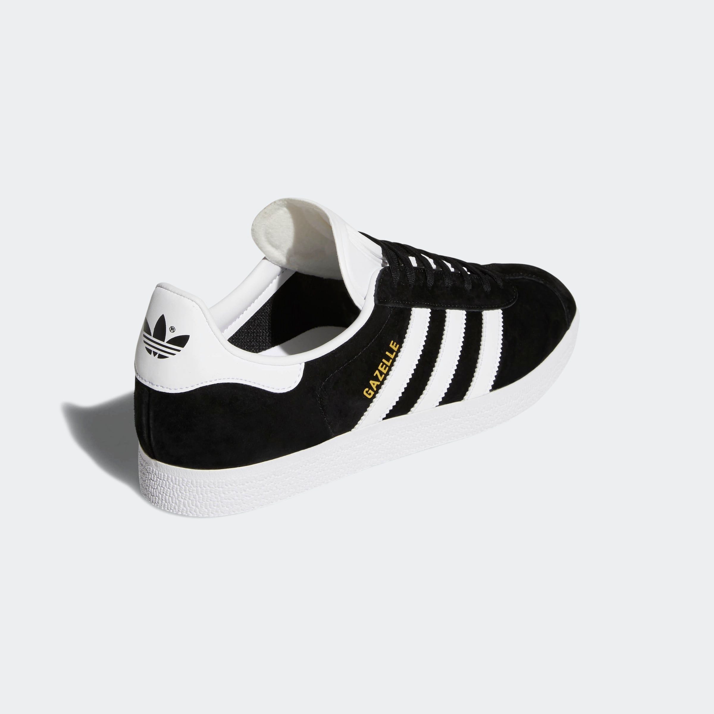 Adidas Gazelle - Black / White / Gold - Walk by Streetart