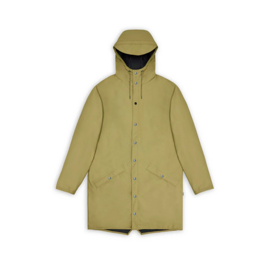 Rains Long Jacket - Khaki