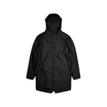 Rains Long Jacket - Black - Walk by Streetart