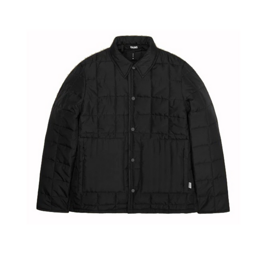 Rains Liner Shirt Jacket - Black