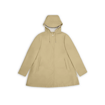 Rains A-Line Jacket - Sand - Walk by Streetart
