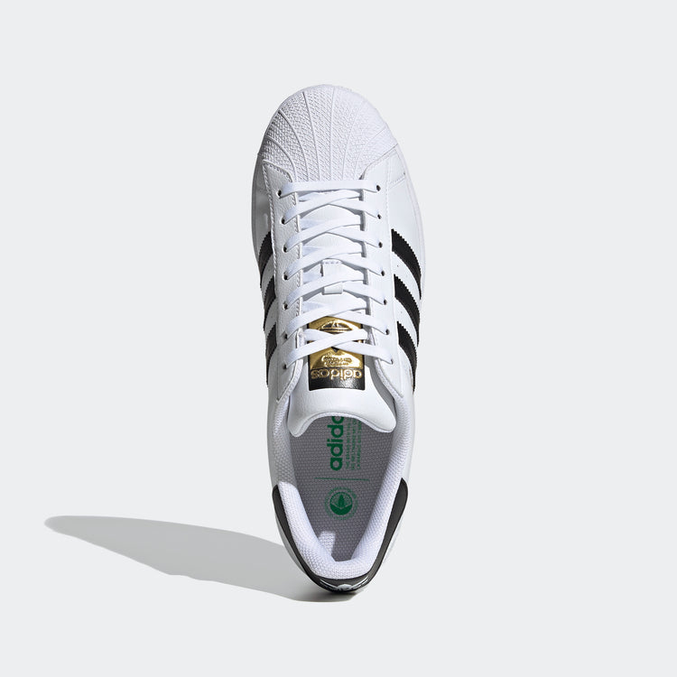 Adidas Superstar Vegan - White / Black / Gold - Walk by Streetart