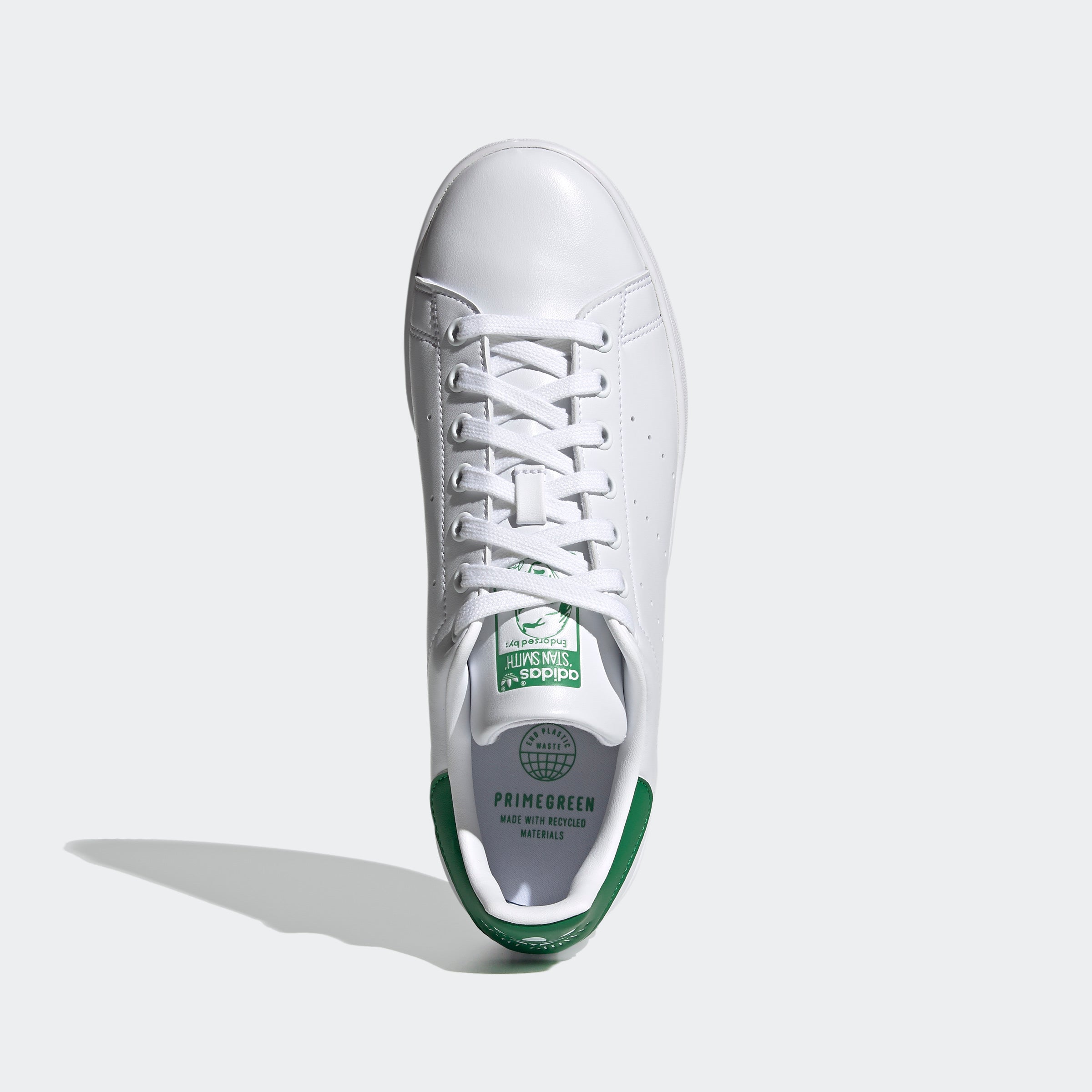 Adidas Stan Smith - Cloud White / Cloud White / Green - Walk by Streetart