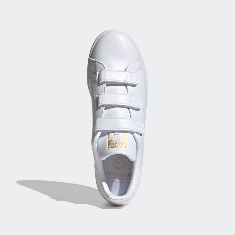 Adidas Stan Smith - White / White / Gold - Walk by Streetart