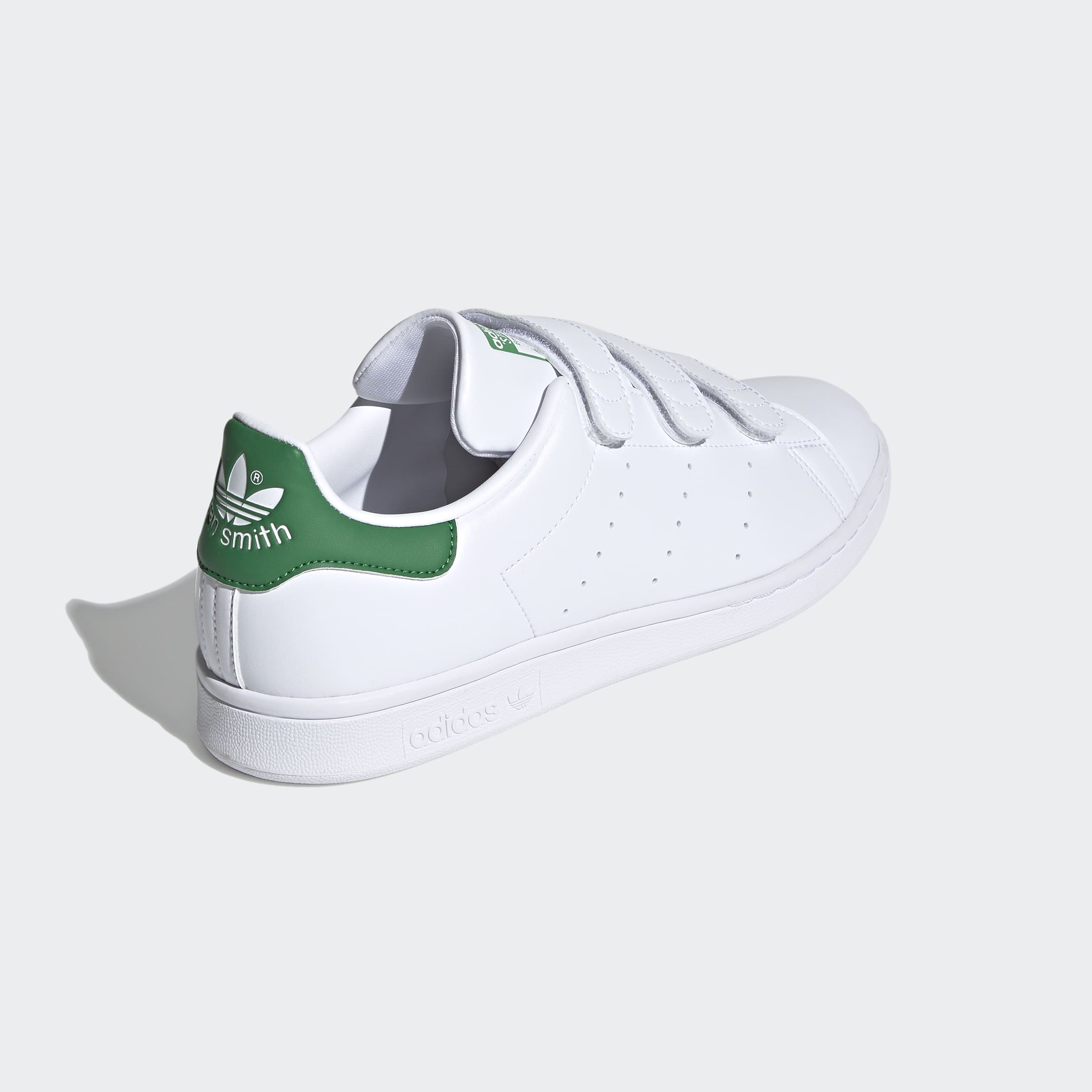 Adidas Stan Smith Cf - White / White / Green - Walk by Streetart