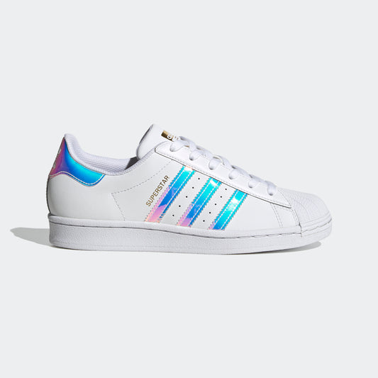 Adidas Superstar - White / White / White Iridescent - Walk by Streetart
