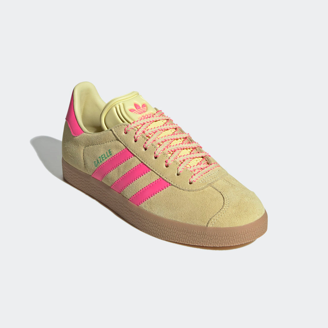 Adidas Gazelle - Powyellow / Lucidpink