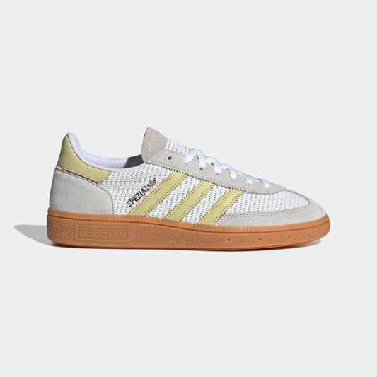 Adidas Handball Spezial - White / Powder Yellow / Silver Metallic