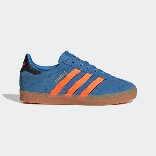 Adidas Gazelle Kids - Focus Blue / Solar Orange / Core Black