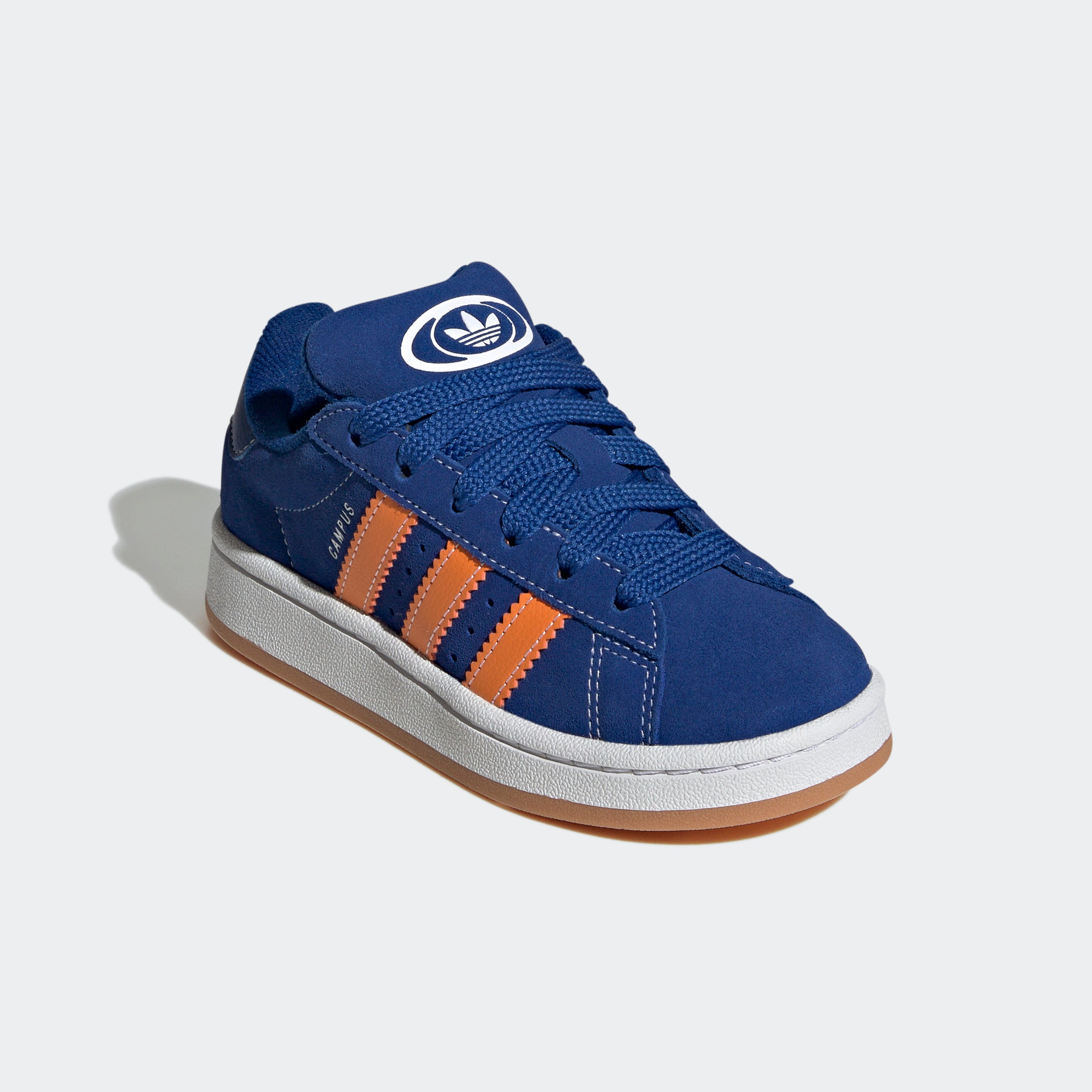 Adidas Campus 00S Kids - Bleu / Orange / Gum - Walk by Streetart